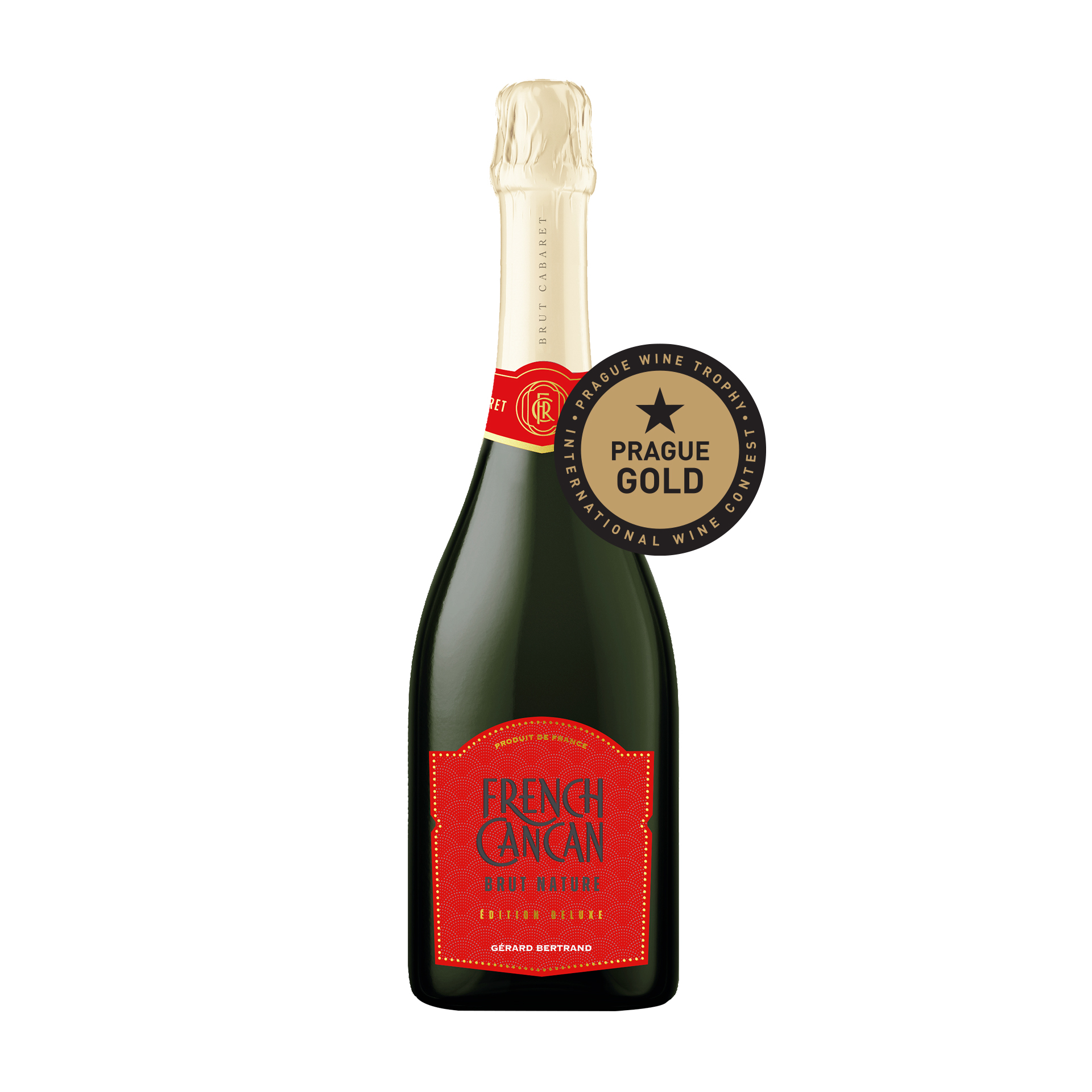 French CanCan Brut Nature Blanc, 0,75l, 12% alk.